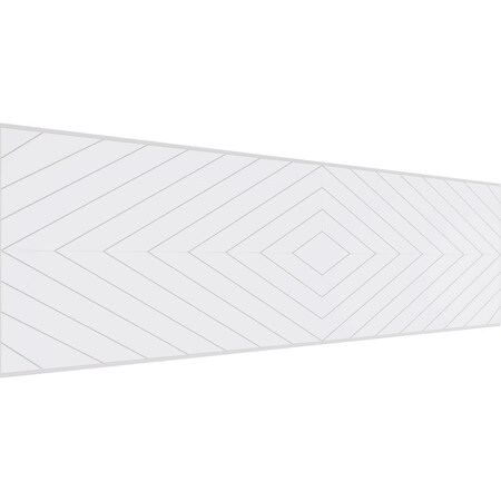 Ekena Millwork Set of Four Panels for 94 1/2"W x 28 1/4"H Nuevo Fretwork Wainscot Wall Paneling WPKP14X01X47NUV